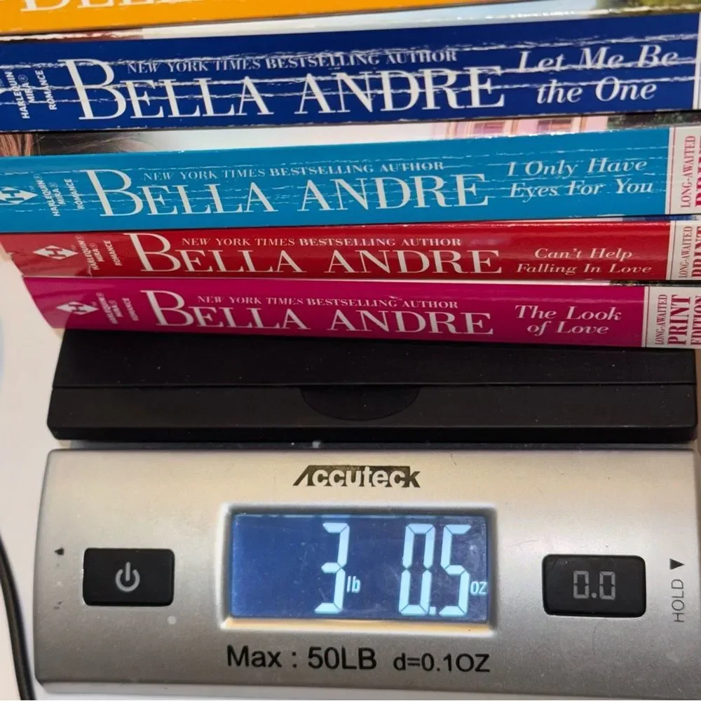 Bella Andre lot of 8 Romance paperback books